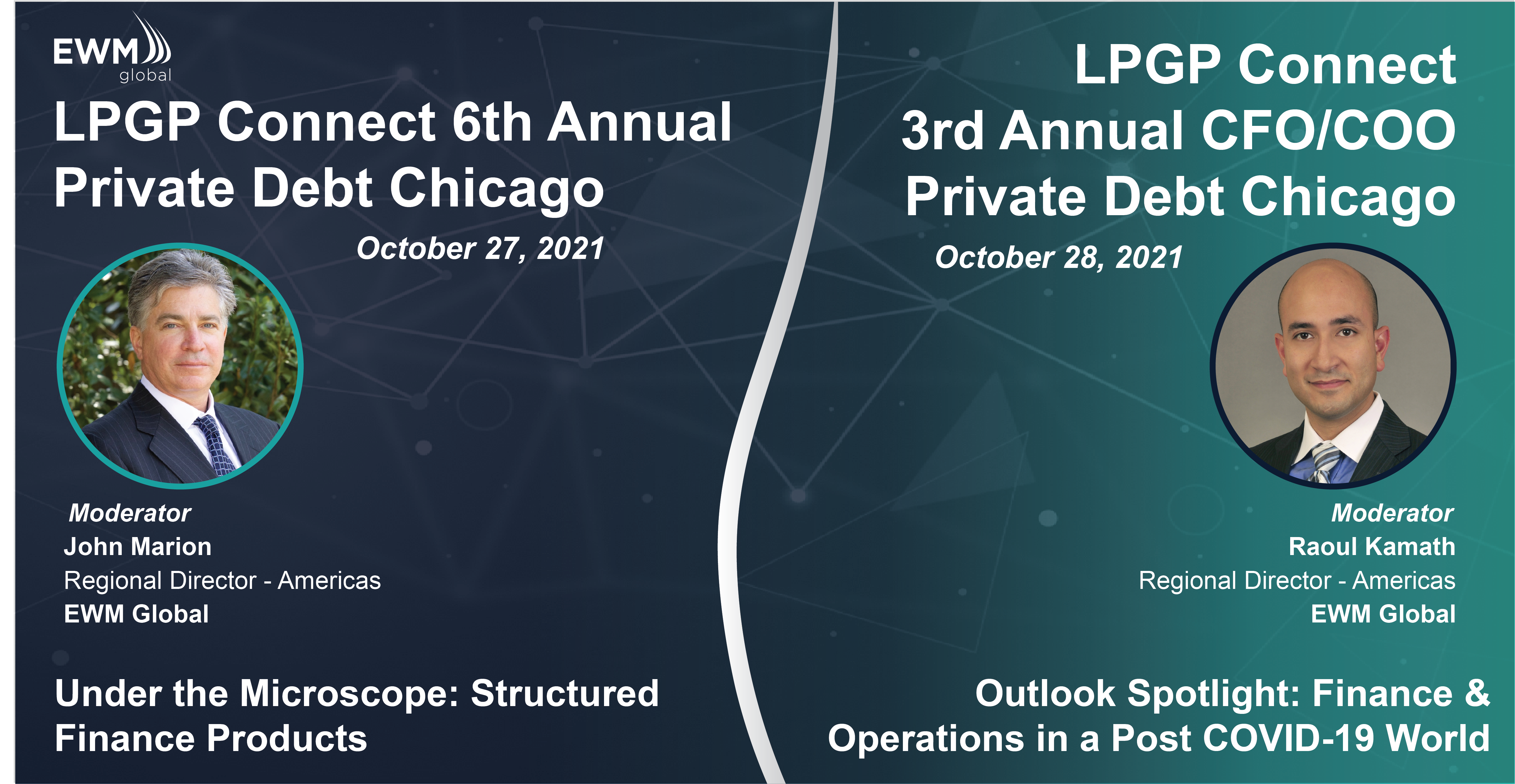 EWM Global to Attend LPGP Connect 6th Annual Private Debt & 3rd Annual CFO/COO Private Debt Chicago