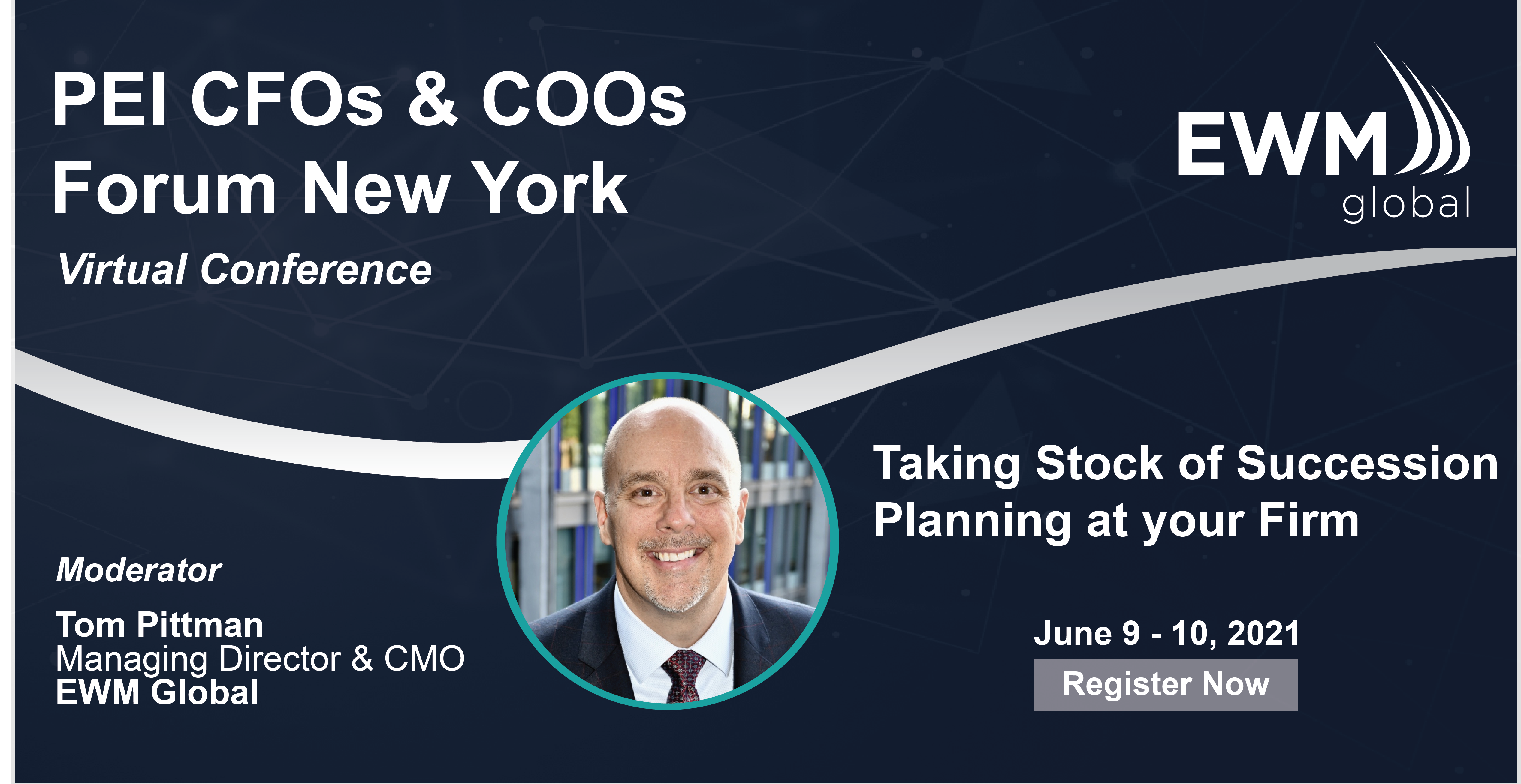 EWM Global to Attend PEI CFOs & COOs Forum New York