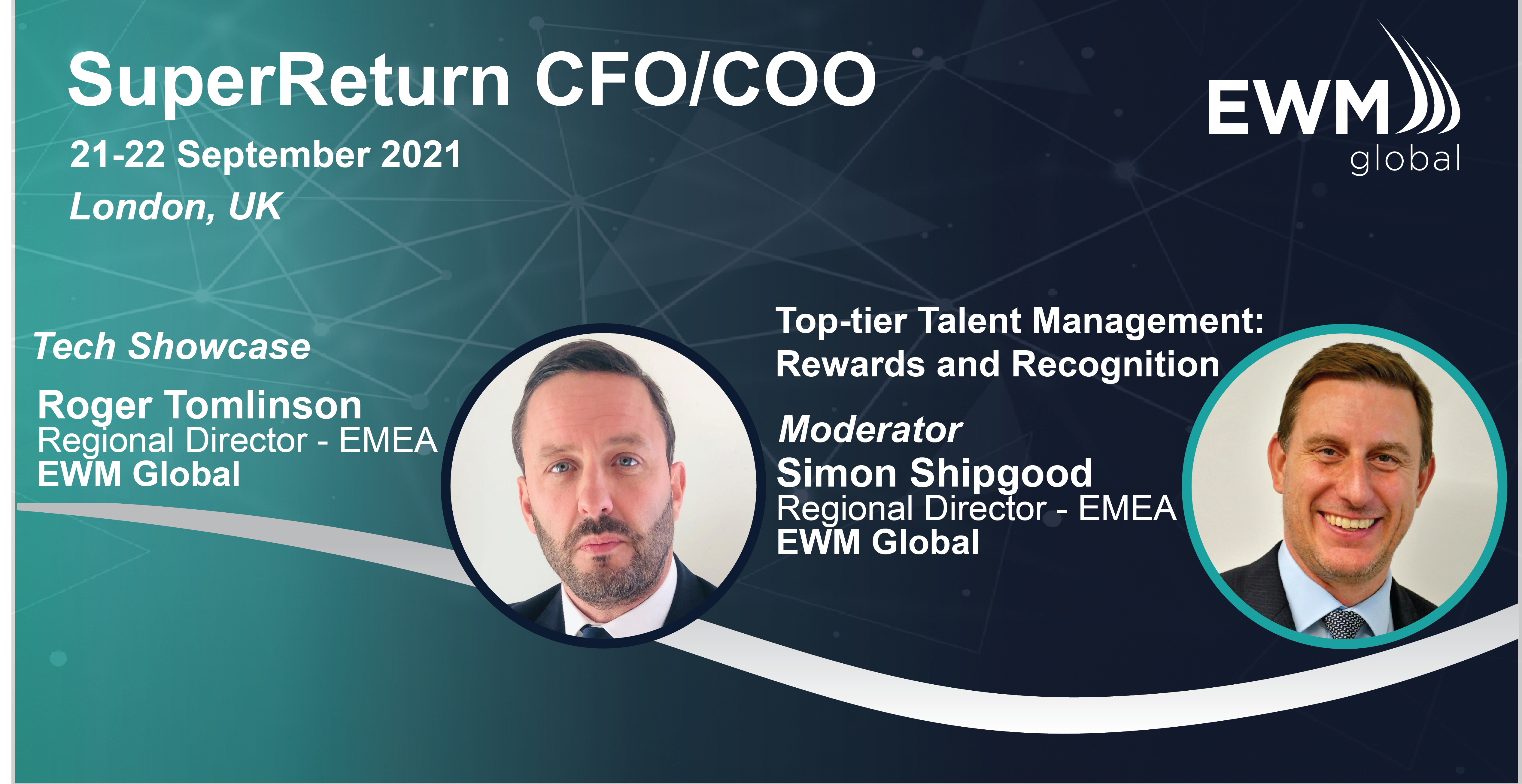 EWM Global is Lead Sponsor of SuperReturn CFO/COO 2021