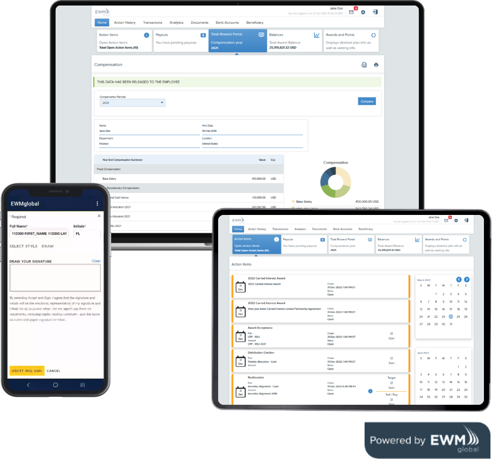 EWM Global Incentive Plan Administration