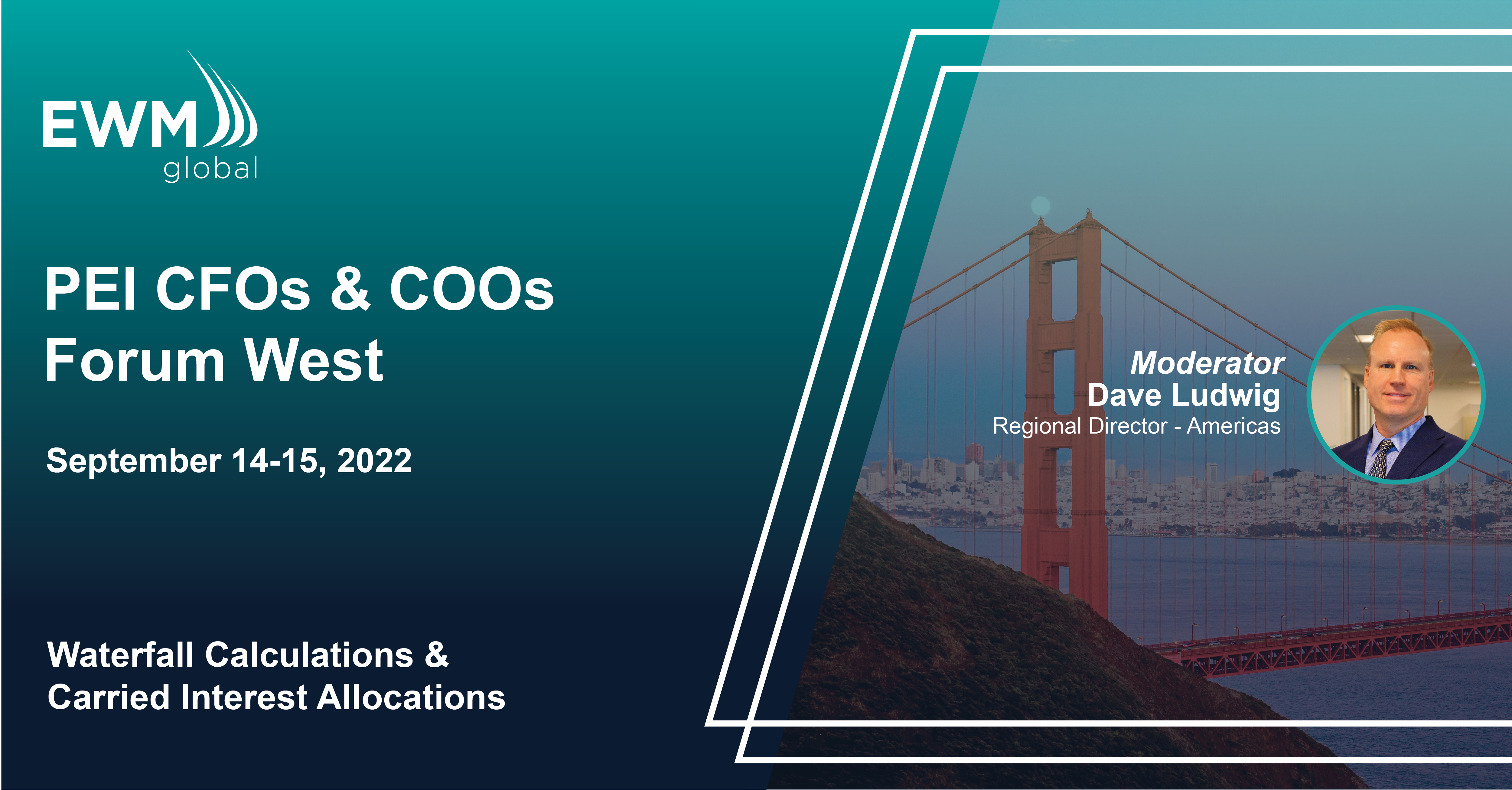 EWM Global to Attend PEI CFOs & COOs Forum West 2022