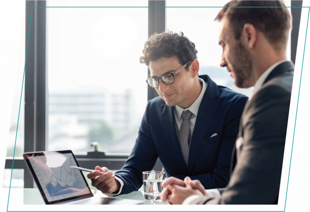 Presenting transaction and data via tablet